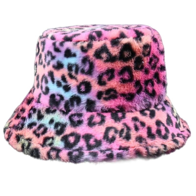 Winter Plush Bucket Hat Warm Fisherman Hat Outdoor Activity Fashionable Hat for Outdoor Activities and Daily Wear