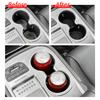 LUCKEASY for Hyundai IONIQ 9 2026 (US Version Only) Central Console Water Cup Holder TPE Car Interior Accessories Drinks Holder
