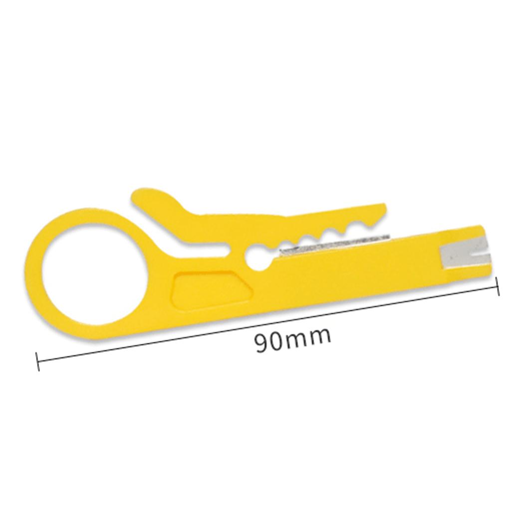 Mini Crimper Pliers Wire Stripper Knife Cable Stripping Useful Wire Cutter Tools Cut Line Pocket Multitool Crimping Tool