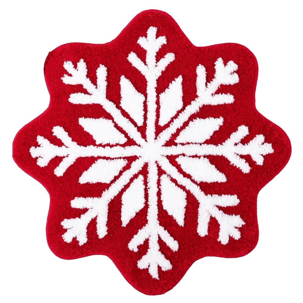 Absorbent Bathroom Mat Santa Claus Design Anti-slip Pad Cartoon Doormat  Bathroom Use