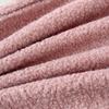 2025 New: Toddler French Chic Pink Wool Coat with White Fur Collar