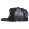 Unisex Ox Head Letter Embroidery Hip-hop Net Hats Spring Summer Outdoor Adjustable Casual Baseball Caps Sunscreen Hat