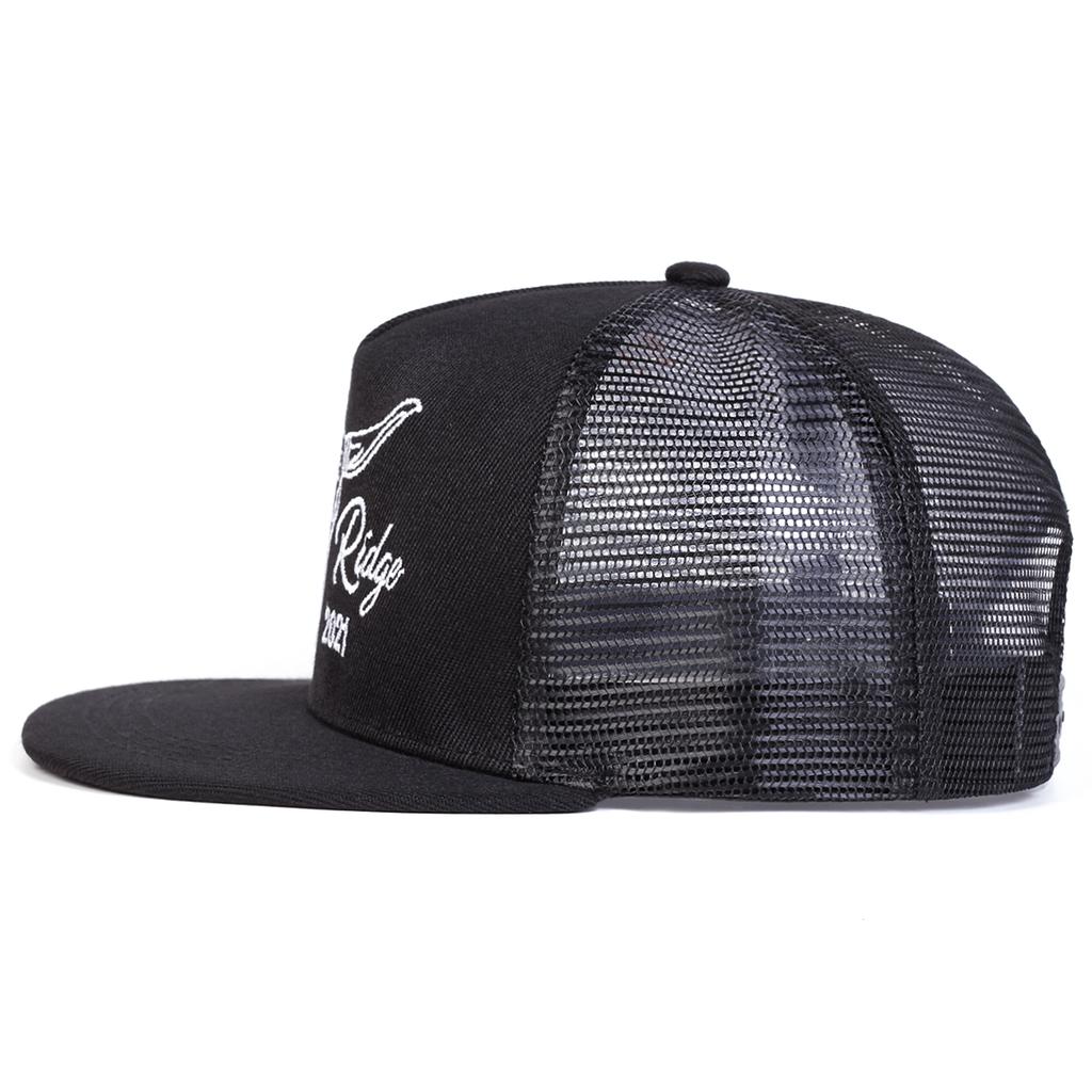 Unisex Ox Head Letter Embroidery Hip-hop Net Hats Spring Summer Outdoor Adjustable Casual Baseball Caps Sunscreen Hat