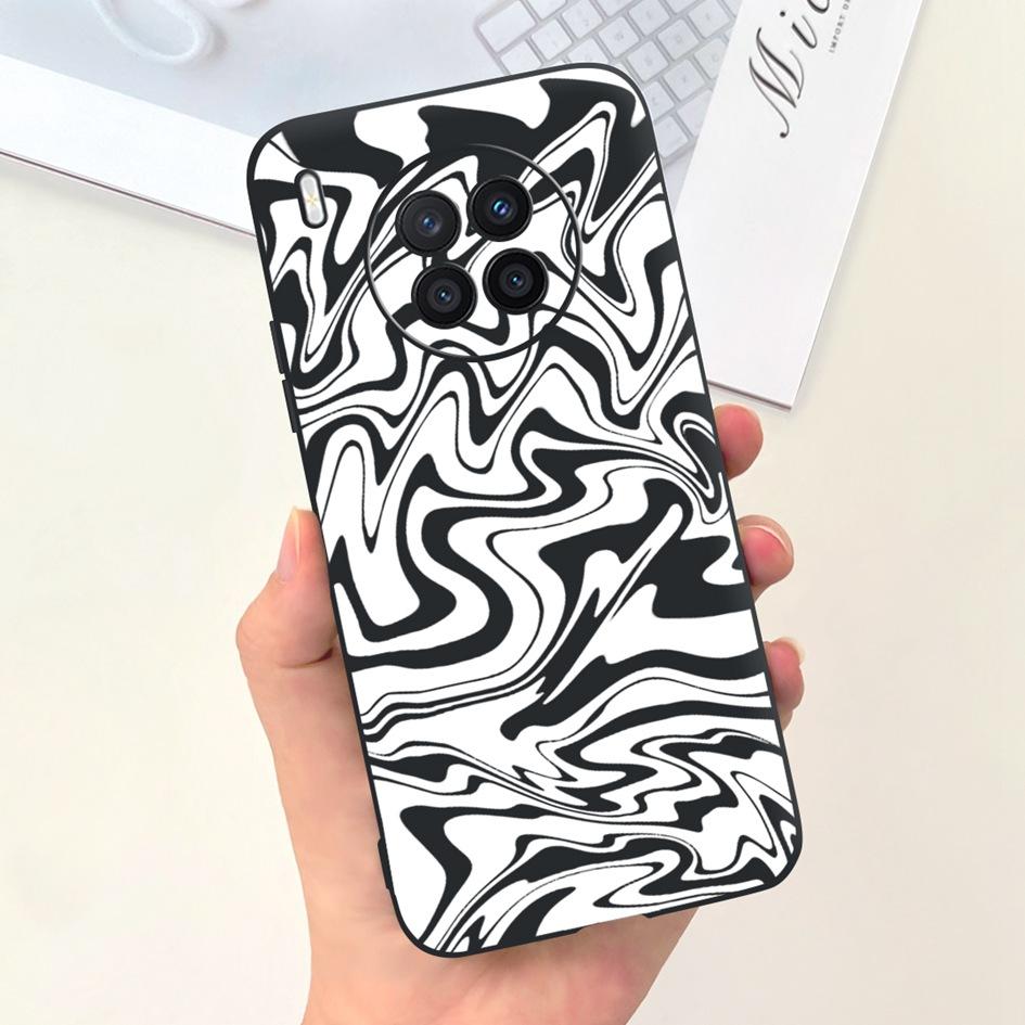 Astronaut Case For Honor 50 Lite Cover Huawei Nova 8i Funda Shockproo Soft Silicone Cute Back Cover on Nova8i Honor50 Lite Coque