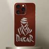 Rally D-Dakar Logo Handyhülle Für iPhone 6,16,15,14,13,12,11,17 Pro,Max,Plus,X,XS,XR,SE,Mini Transparent Weiche Hülle