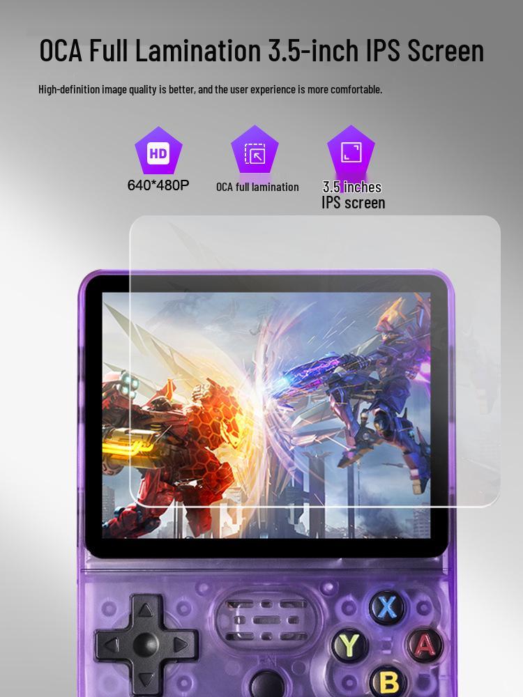 R36 Dual System Retro Handheld Console: Open Source Portable for GBA, Arcade, FC, GB & 3D Games