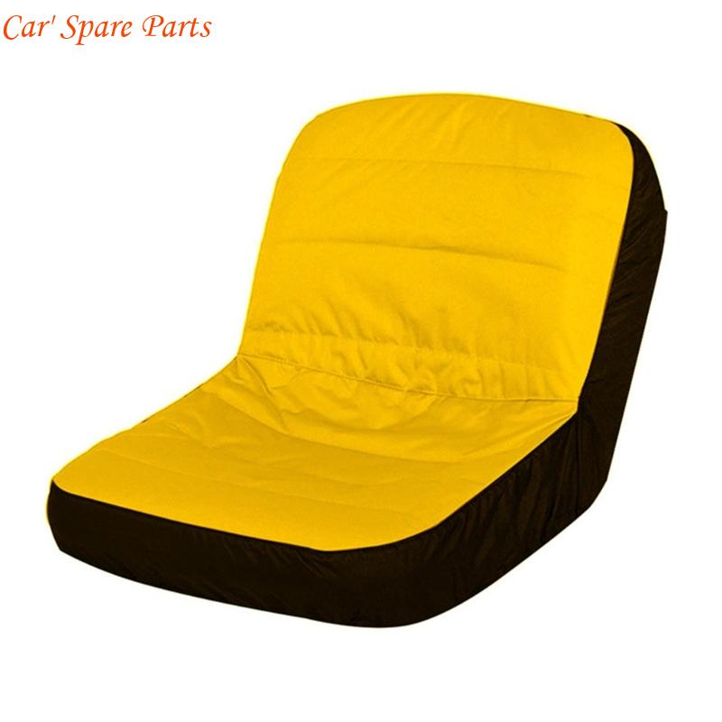 Y4UA Cover with Back Pocket Fit Lawn Mower Backrests 12.5-14in Height