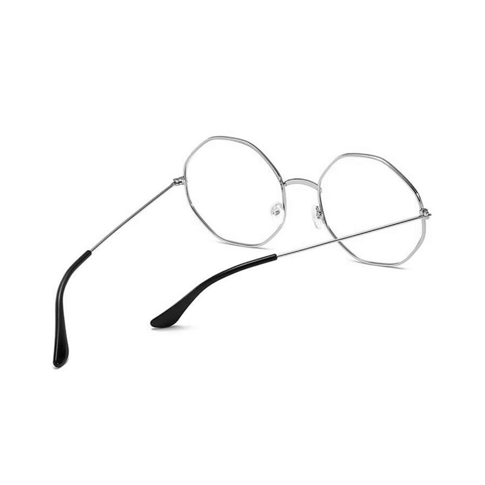 Men Vintage Anti Blue light Glasses Frame Round Women Lens Myopia Optical Mirror Simple Metal Anti-blue Clear Eyewear Frames