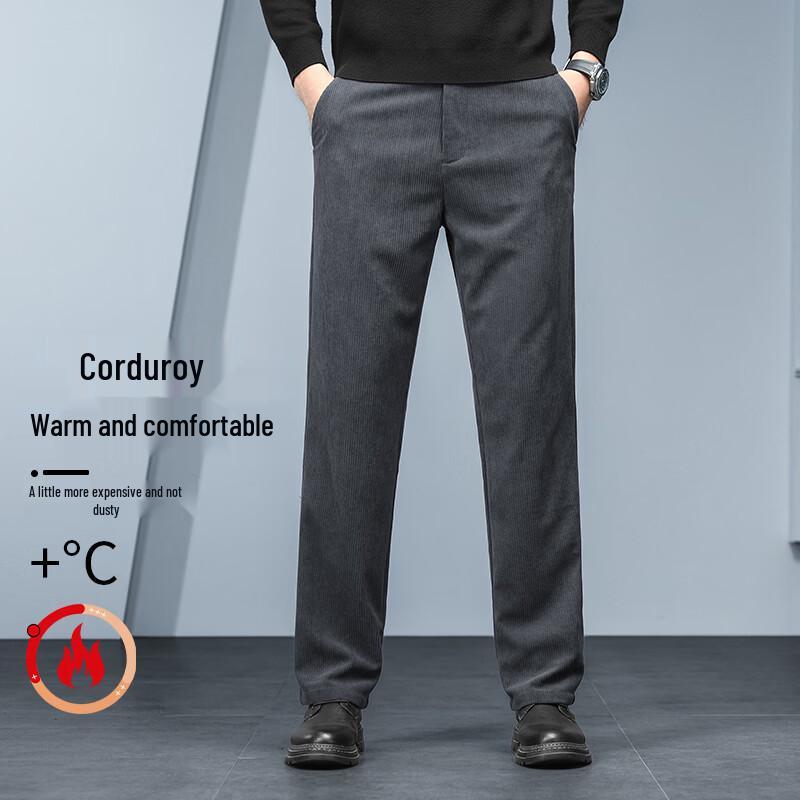 Yalu Herren Corduroy Business Casual Hose
