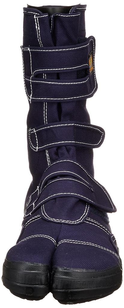 Shokai-do High-Altitude Safety Shoes with Toe Cap, L-Winds VO-80, Navy, 25.5cm