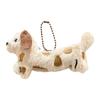 Fashionable Dachshund Plush Keychain Lovely Puppy Stuffed Keyring Accessory for Bag Decoration and Special Gifts