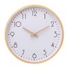 Minimalist Wooden Wall Clock Nordic Style Silent Scale Clock Elegant Decorative Wall Clock  Bedroom