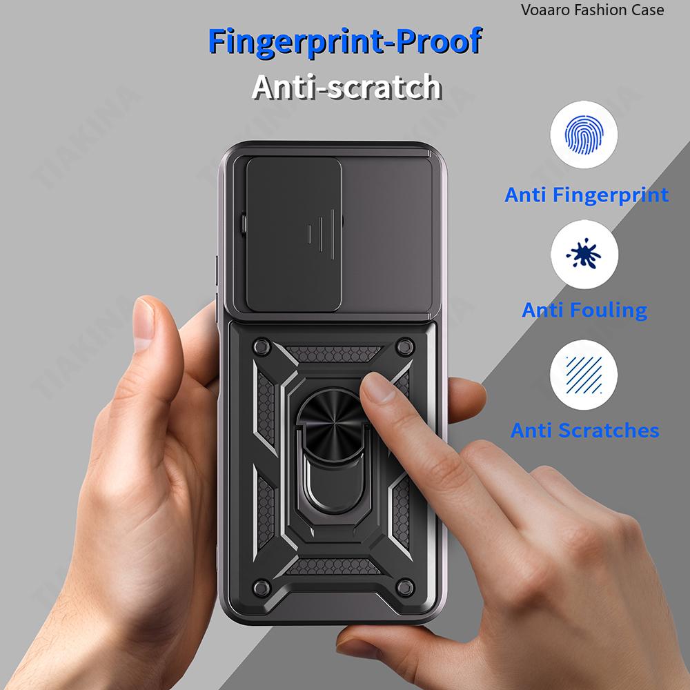 Schiebe-Objektivschutz Hülle für Xiaomi Redmi 15C 171mm Hülle für Redmi 15C EU 173mm Hülle Magnetischer Ring Ständer Halter Abdeckung Capa