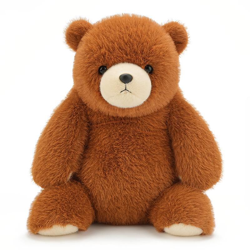 

Lazy Series Panda, Polar Bear & Brown Bear Plush Doll Pillow Cushion 25 cm Sitting Height