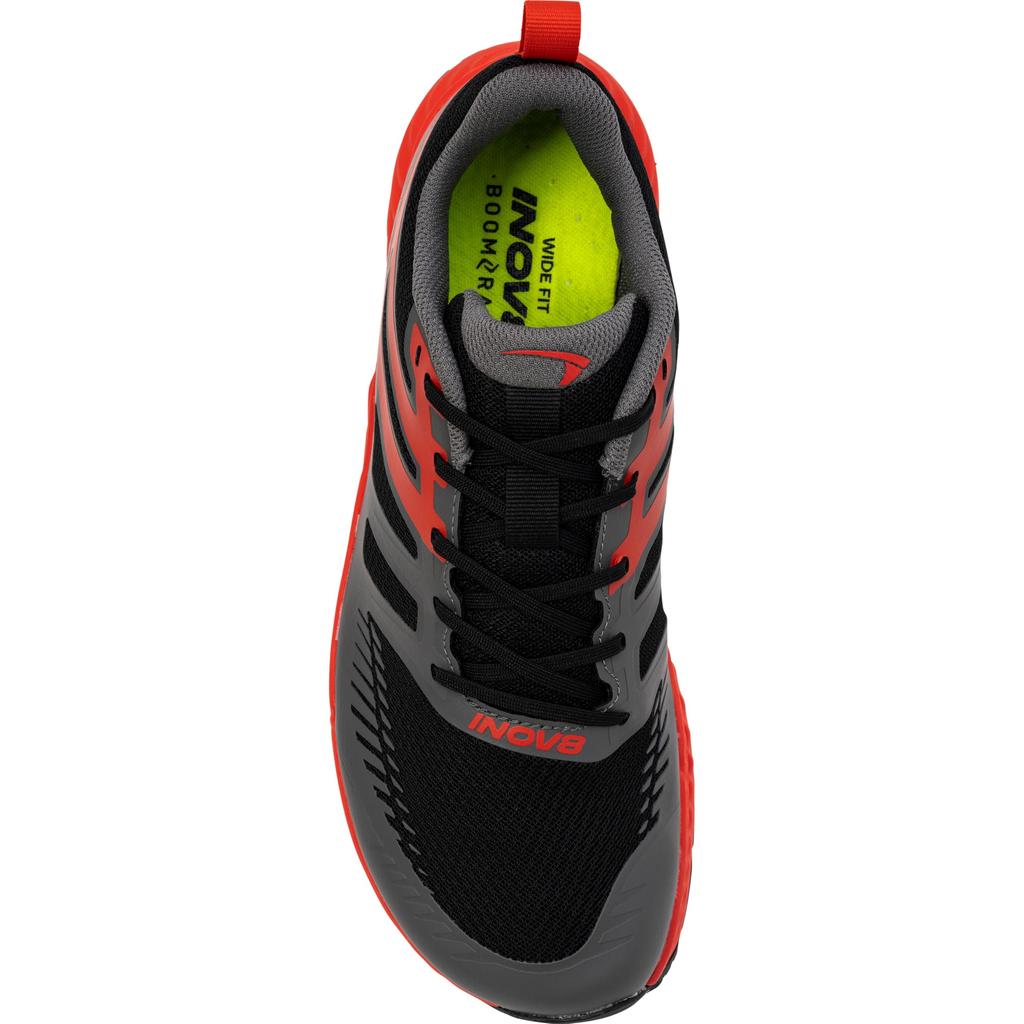 FLYULTRA MS Running Durable Cushion Size cm NR4FSZ14M Inov-8 Shoes, Graphene, Grip, Plate, Wide, Men's, 26.5 (Black), (Used)