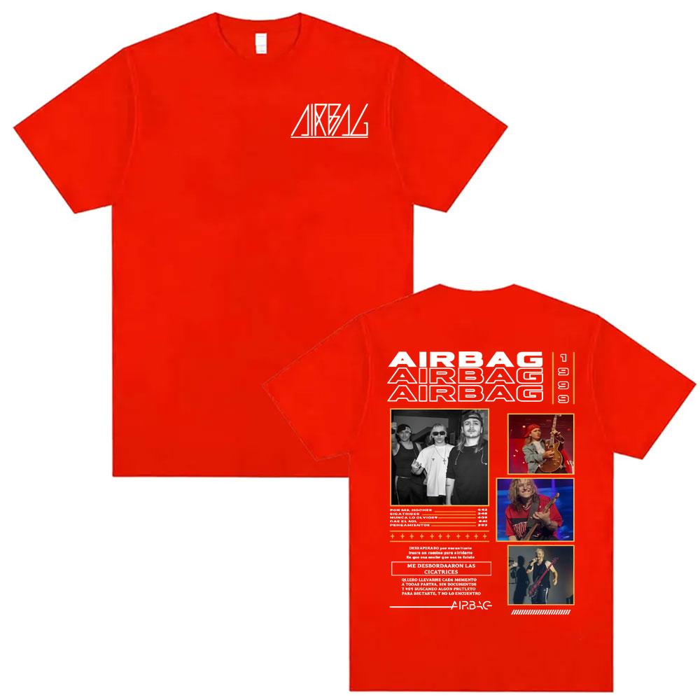 

Airbag Anarquia En Buenos Aires Album Tour T Shirts Mens Clothing Harajuku Hip Hop Summer Shirt Cotton Casual Oversized T Shirt M