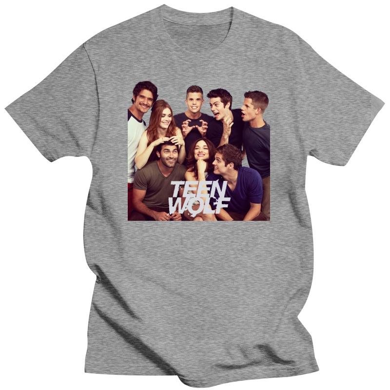 T-shirt Teen Wolf Nouvelle Arrivée Printemps Été T-shirt Unisexe Nouveau Design T-shirt Manches Courtes Blanc Haut Mode Tees Mr430