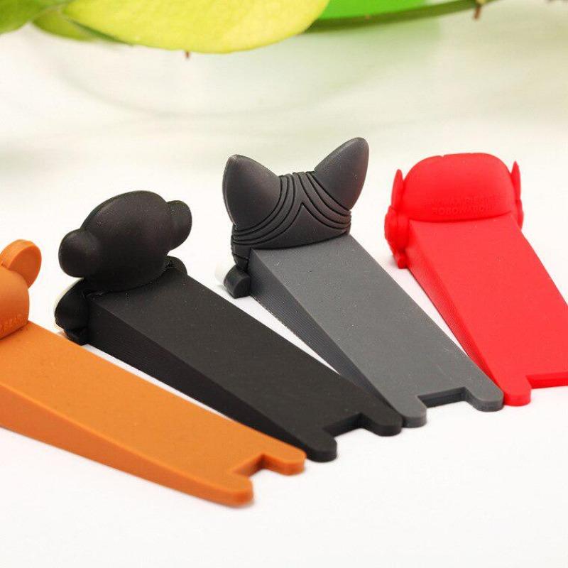 Silicone Door Stop Kids Edge Guard Baby Helper Protector Finger Home Office Safety Pinch Guard Lock