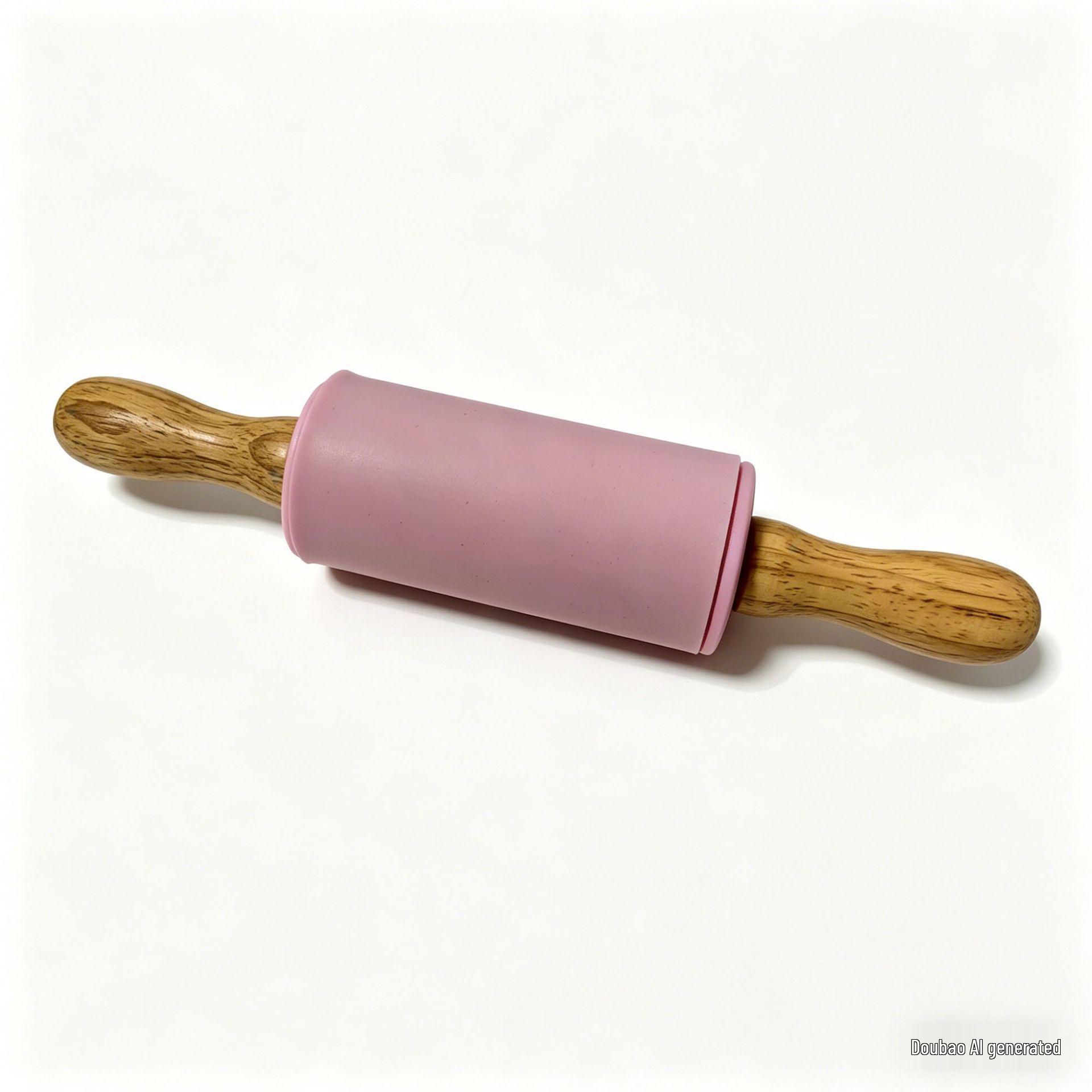 

Silicone Rolling Pin Set: Small, Medium, Large, Extra Large for Baking, Dumplings, and More Mini Pink 23.5cm різнокольоровий