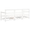 VidaXL Salon de Jardin 3 pcs, Ensemble de Canapés, Sièges avec Dossier et Accoudoir, Meubles de Terrasse Patio Extérieur, 825528