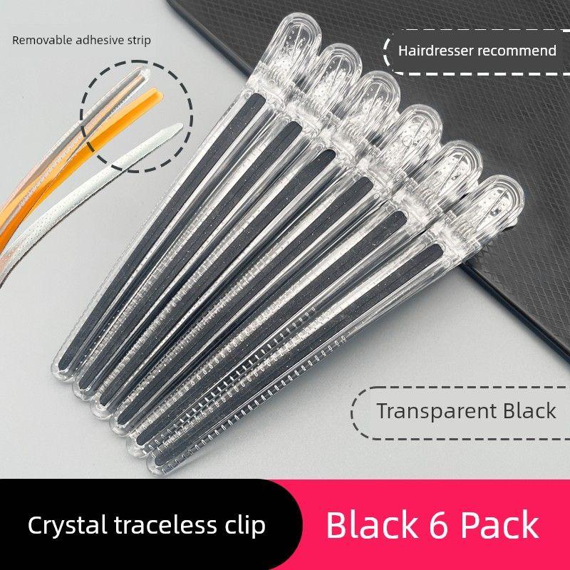 New Large Hair Clip with Extended Length for Hair Cutting and Sectioning, Crystal Non-Marking Clip, Professional Clip for Hairdressers