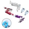 1 Pair Rearview Mirror 8mm And 10mm Aluminum Alloy Mirror Assemblies