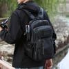 Fishing Backpack with Rod Holder Large Capacity Water Resistant Fishing Tackle Bag for Outdoor Fishing, Camping, Hiking