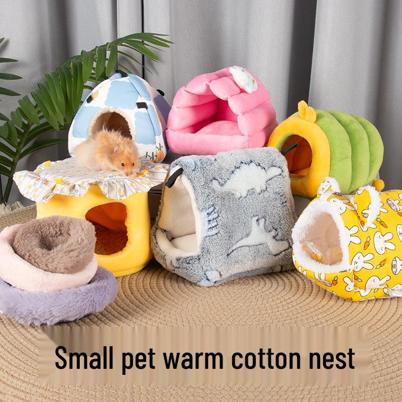 Hamster & Small Pet Cozy Hanging Nest for All Seasons