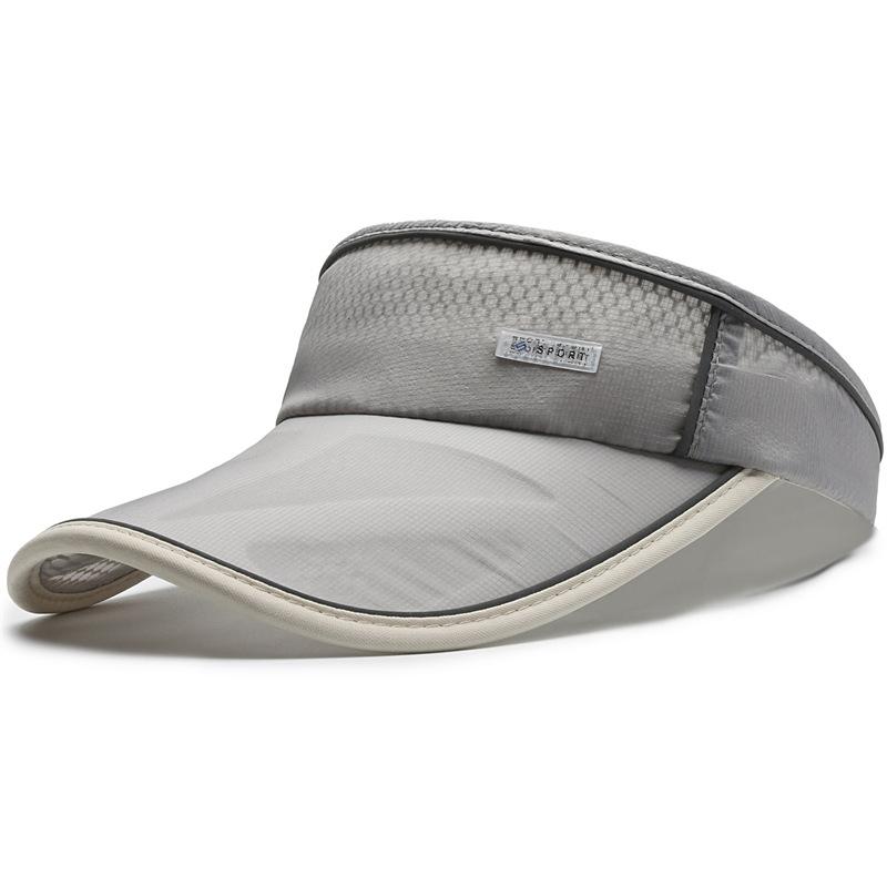 New Empty Hat Women's Summer Can Wear Ponytail Sunscreen Hat Men's Uv Protection Mesh Breathable Sun Hat