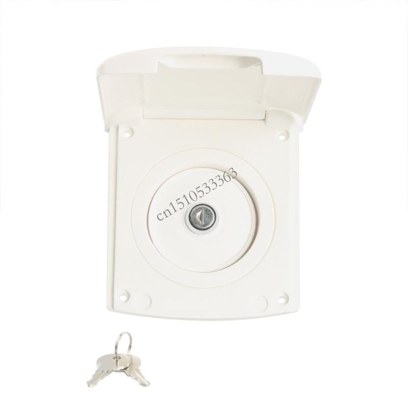 090E Quick Connection RVs Water Inlet Cover With Leakproof Design For Outdoor Travel