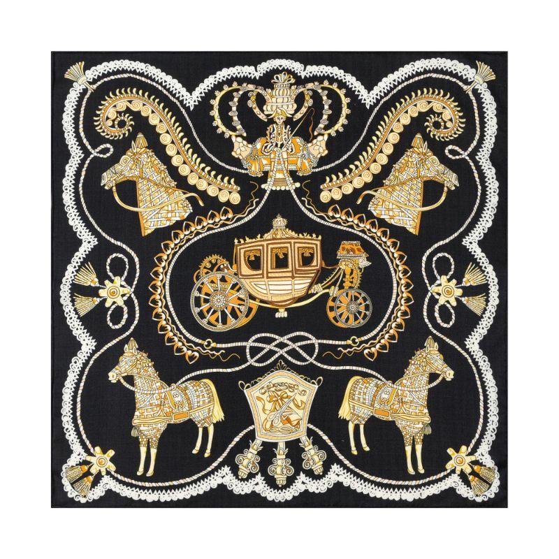 Men s Paisley Silk Wool Neckerchief One Size