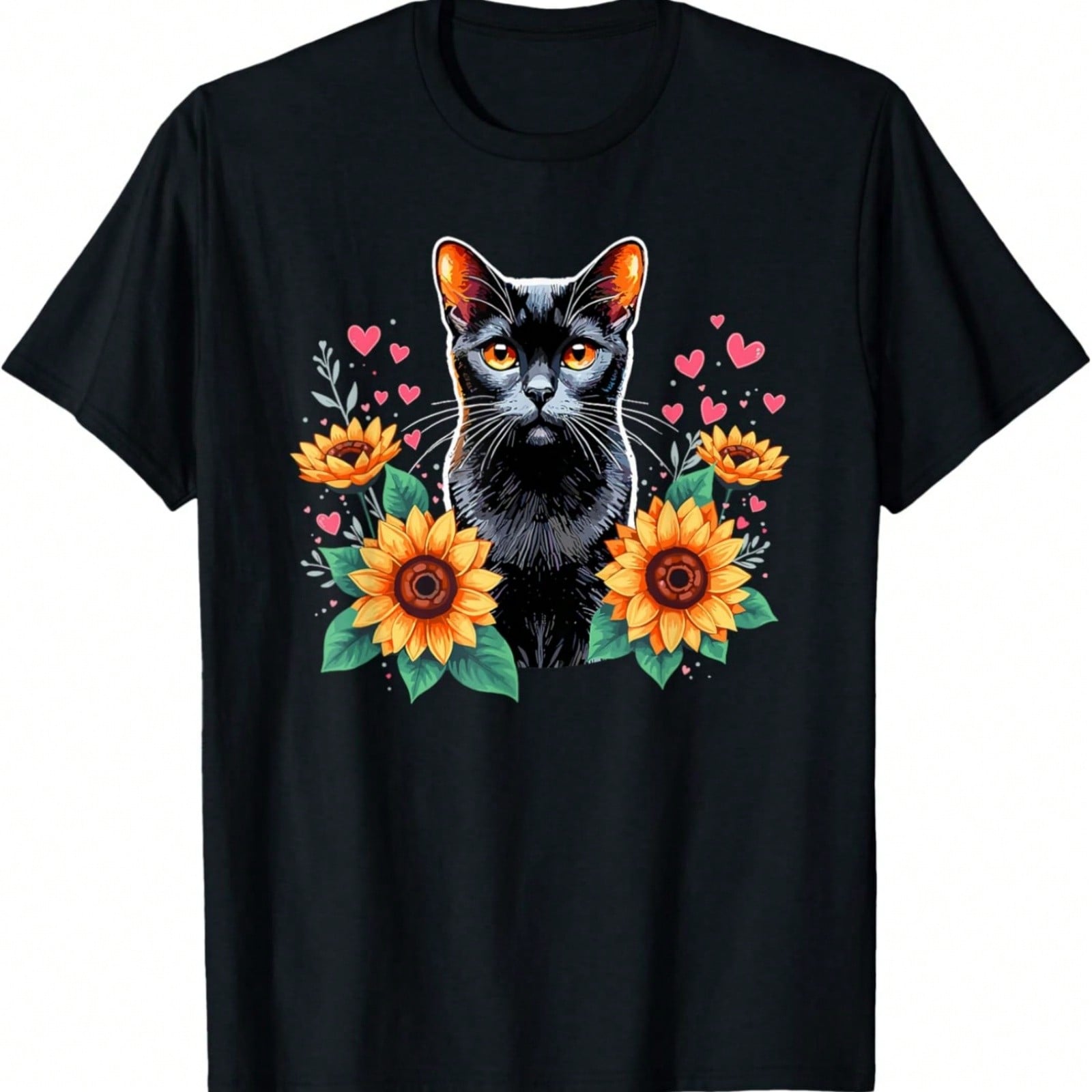 Sunflower Shirt For Wounisex Just A Girl Who Loves Sunflowers T-Shirt S разноцветный