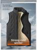 Men's Autumn/Winter Velvet & Cotton Lambskin Trendy Casual Vest