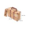 60 Pcs Travel Gift Box Mini Package Boxes Sweets Storage Holder Themed Party Favor Suitcase Paper Kraft Treat