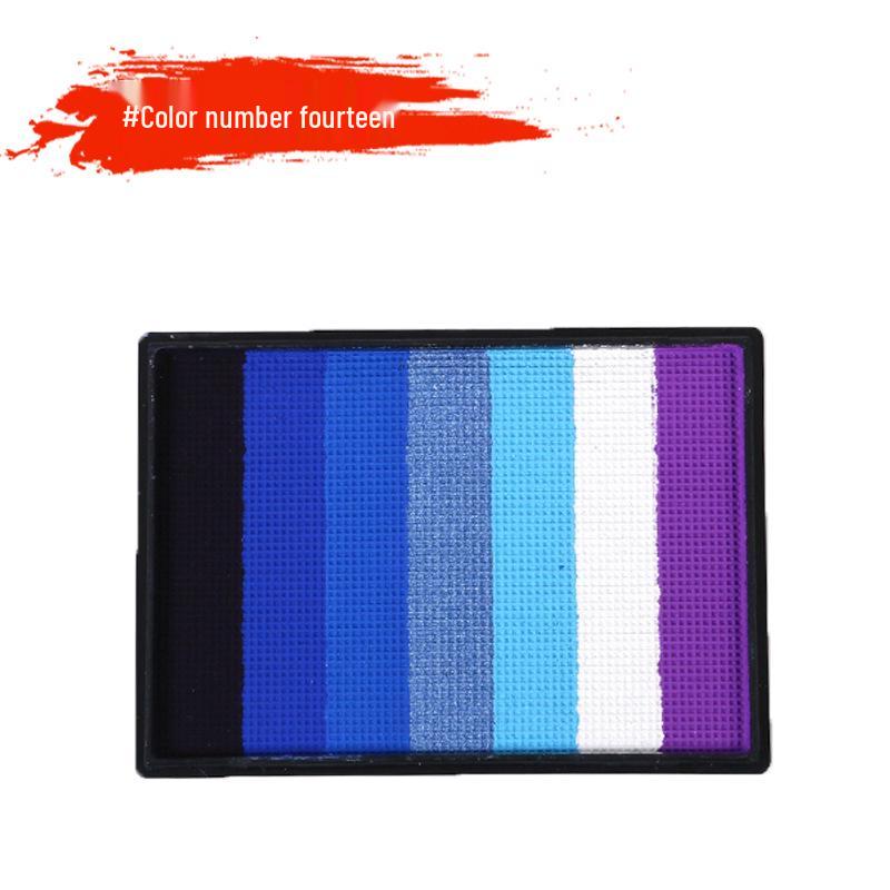 MengHui 12-Color Kids' Face Paint Set - Water-Soluble Body & Stage Makeup