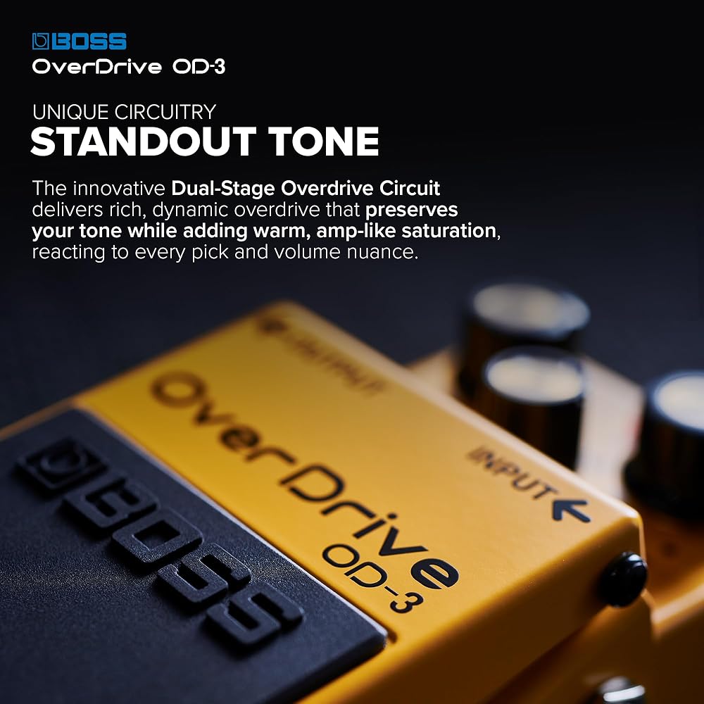 BOSS Overdrive OD-3 Yellow