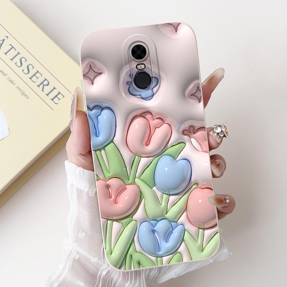 For Xiaomi Redmi 5 Case MEG7 MEI7 Capa Cute Rabbit Astronaut Soft Silicone Matte Phone Cover For Xiaomi Redmi 5 MDG1 MDI1 Fundas