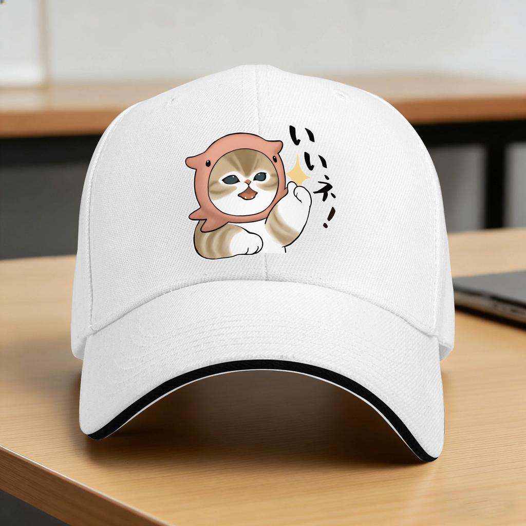 Sharks and Kittens Sun Baseball Cap  Summer Fashion Hip Hop Hats For Couple Women Outdoor Sports Baseball Caps