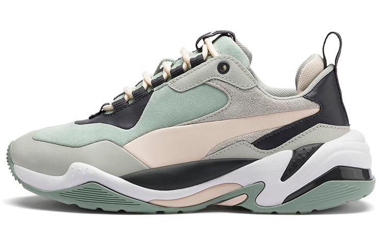 PUMA Thunder  Colour Block Grey Mist  Women s 370960-01 35.5