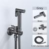 Brass Handheld Toilet bidet sprayer set Accessories Black Bidet Faucet for Bathroom sprayer shower head self cleaning White