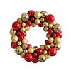 Ghirlanda a Palla di Natale 35cm Inverno Simulazione Palla Pendente Ornamento per Decorazioni Porta d'Ingresso Parete di Natale Forniture