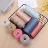 Mercerized Cotton And Linen Flat Belt Thread Light Body Ice Silk Thread Hand Crocheted Diy Hook Bag Hat Seat Cushion Hollow Thread