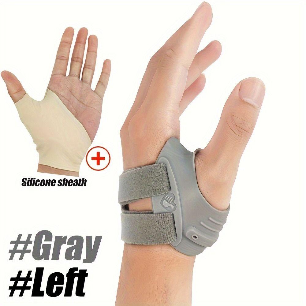 

Tendinitis Thumb Immobilizer Stabilizes Thumb Wrist Protectors Band Thumb Support Brace Home S-Grey Left