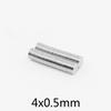 4x0.5 Mm Thin Neodymium Strong Magnet Permanent Small Round Magnet 4x0.5mm Powerful Magnetic Magnets Disc 4*0.5 Mm
