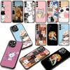 Phone Cover for Xiaomi Redmi 15C 15 A4 A5 9A 9T 10A 10C 9C NFC Note 11 9 10 Pro 8TCase Cat Meow Lovely Anime Casing