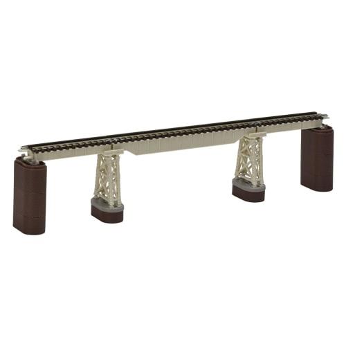 

TOMYTEC TOMIX N Масштаб Эстакадный мост S280 (F) Слоновая кость, Кирпичные опоры, 2 эстакадные опоры, 3277, Принадлежности для макета железной дороги