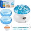Hobbyworker Electric Clay Bead Spinner Kit with 3pcs Bead Trays 2pcs Bead Spinner Needles, 1000pcs Clay Beads and 1300pcs Seed Beads 8m Elastic Cord
