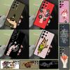 Hand Snake Flower Phone Case For Samsung Galaxy S24 Ultra S9 S10 S20 S22 S21 Plus S23 FE S25 Ultra Full Cover
