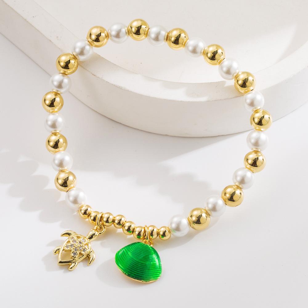 JYL TS Bracelet Bohemian Multi-element  Elephant Tower Charm Brings Luck