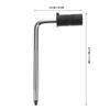 Electronic Drum L-Rod Holder Adjustable Metal Support Arm For Drum Pad Rack Sturdy Percussion Hardware Accessory